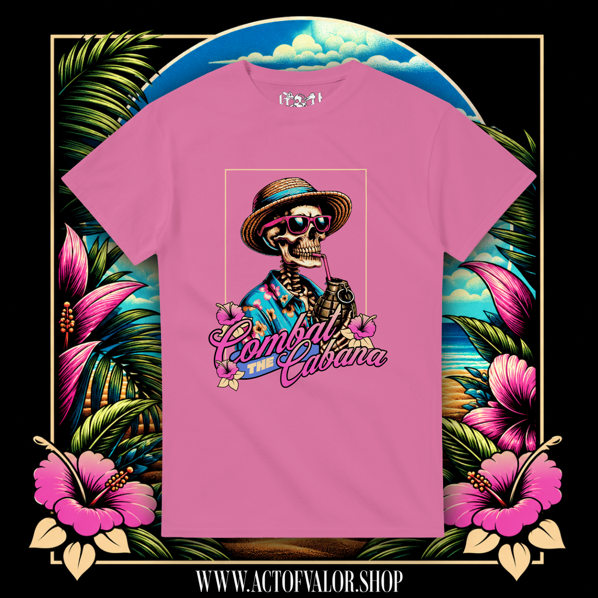 „Combat the Cabana – Summer Edition“ ActofValor T-Shirt