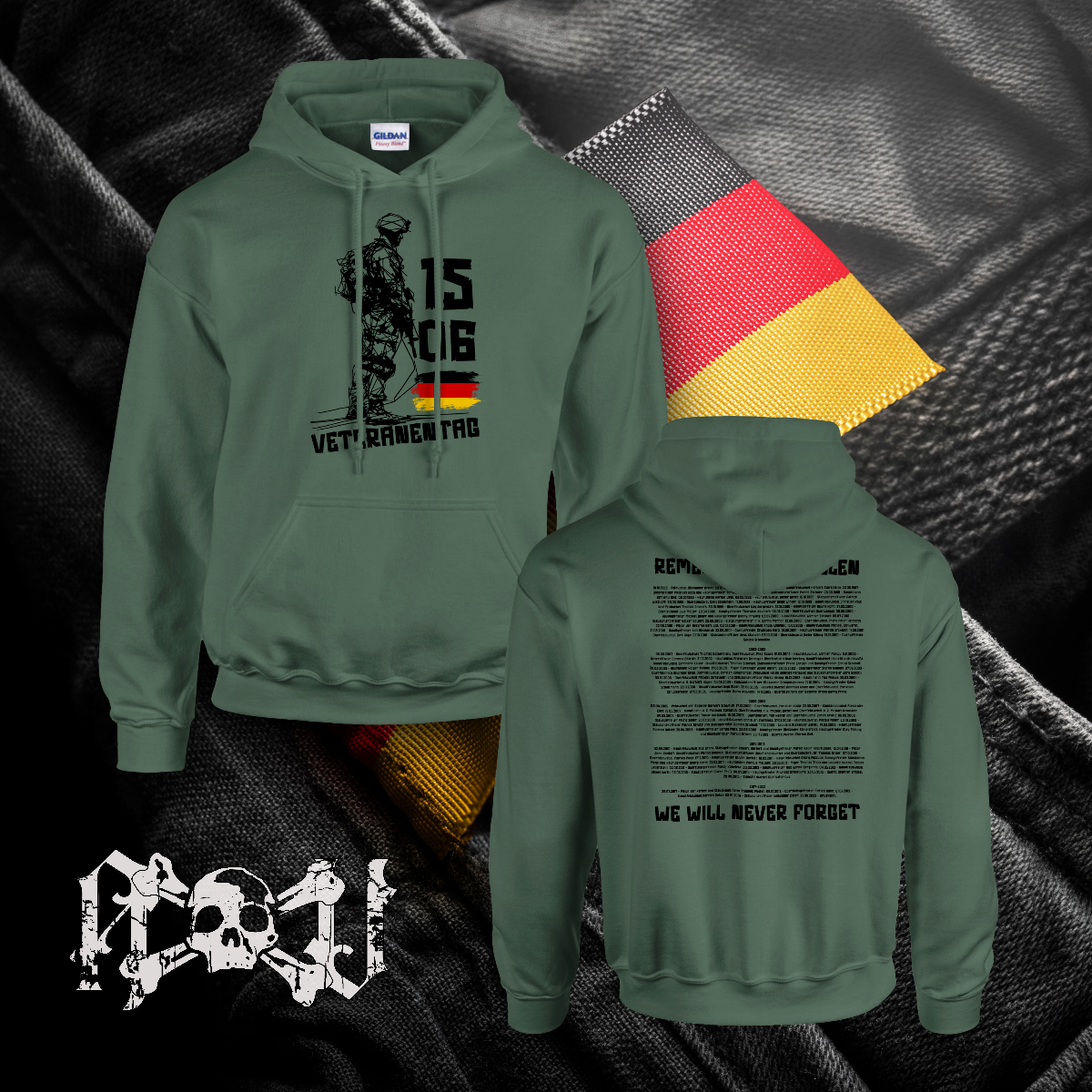 "Veteranentag" Hoodie