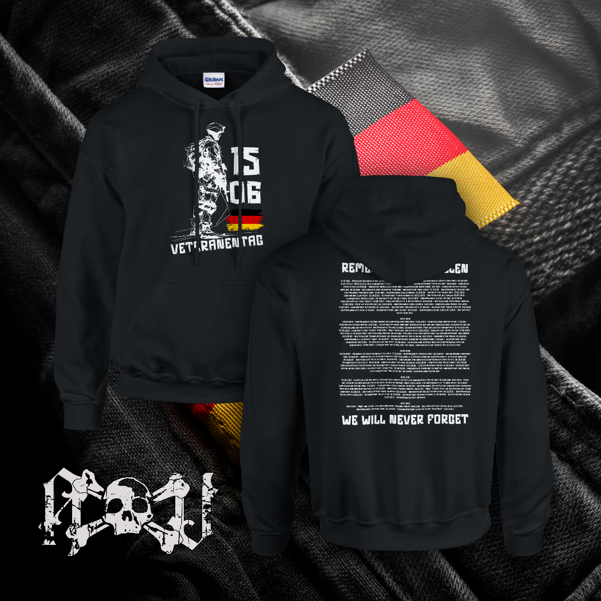 "Veteranentag" Hoodie