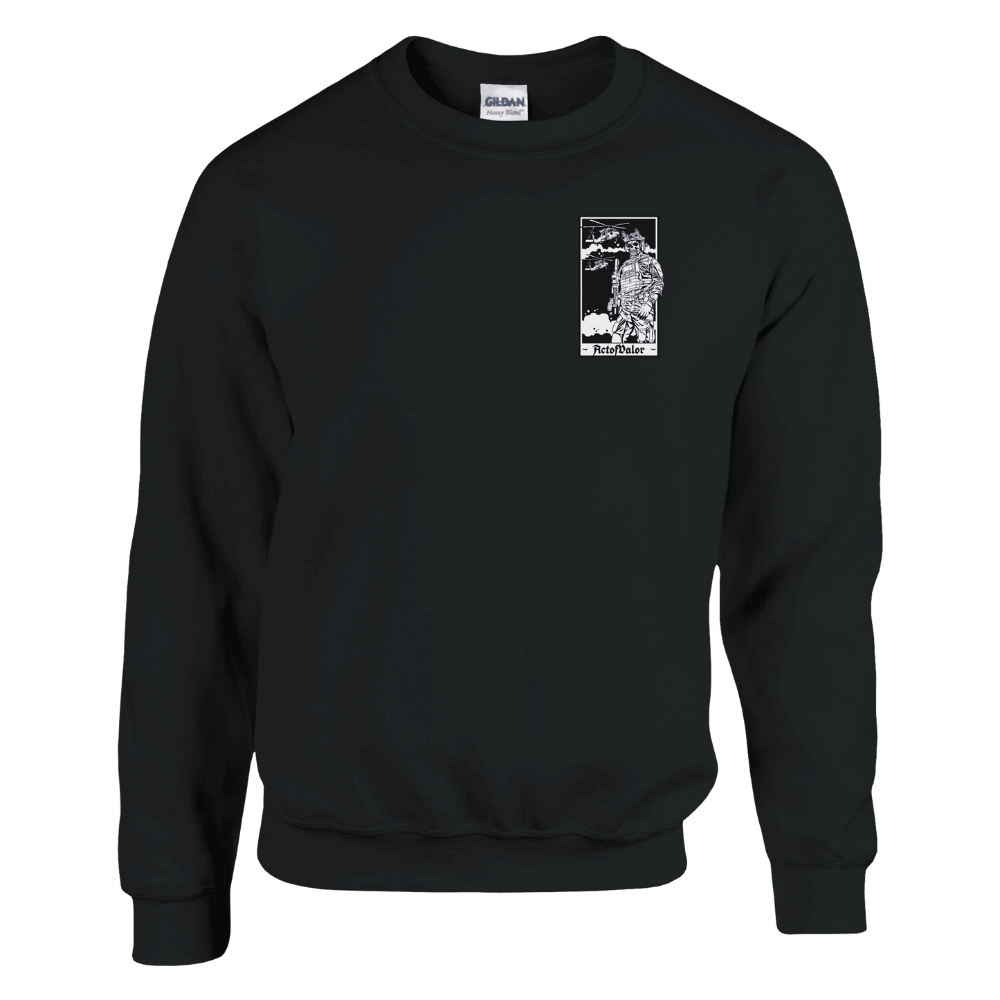 ActofValor Crewneck Sweatshirt – Loyalität, Pflicht und Respekt vereint - ActofValor