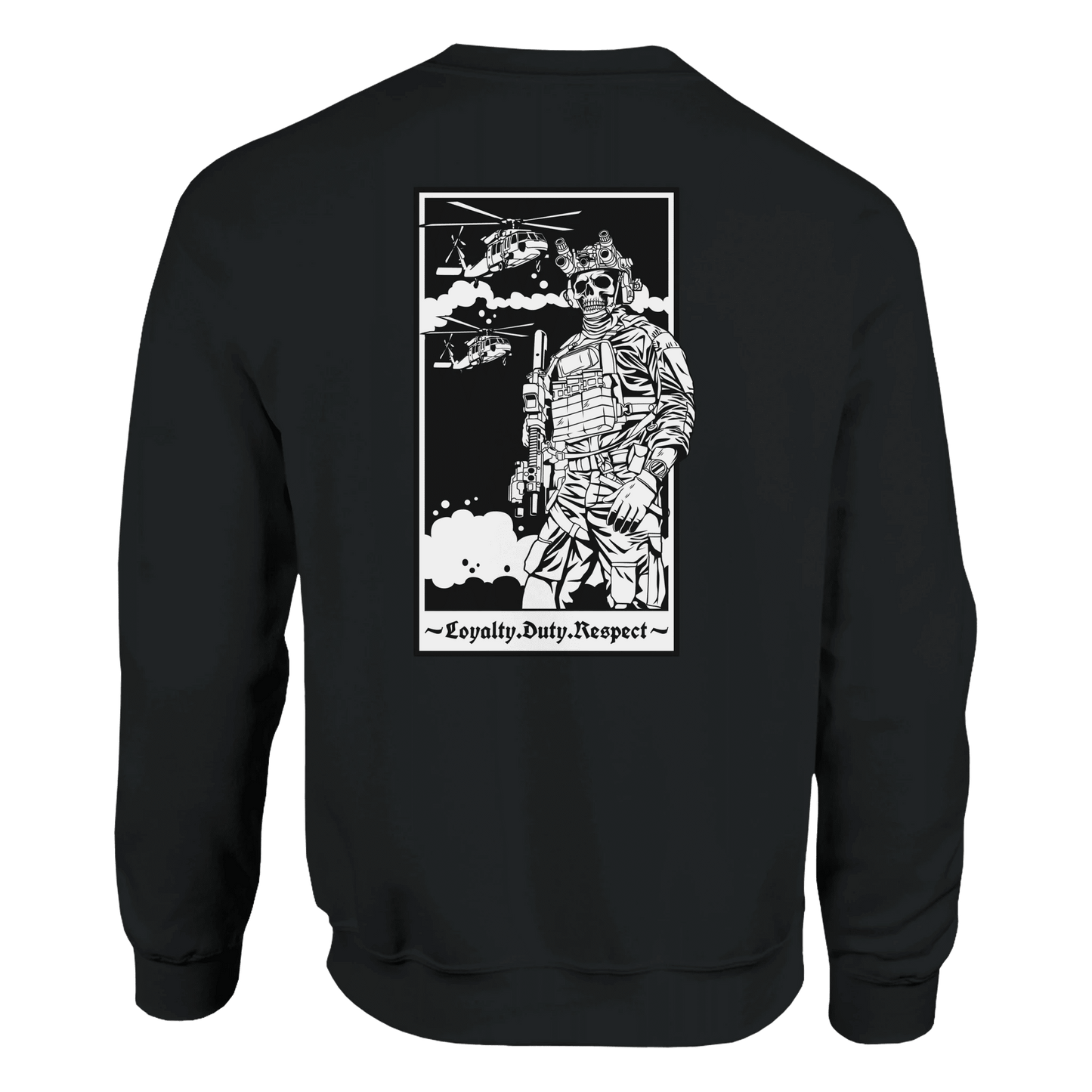 ActofValor Crewneck Sweatshirt – Loyalität, Pflicht und Respekt vereint - ActofValor