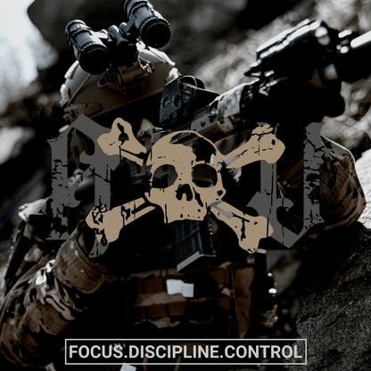 "FOCUS • DISCIPLINE • CONTROL" T-Shirt - ActofValor
