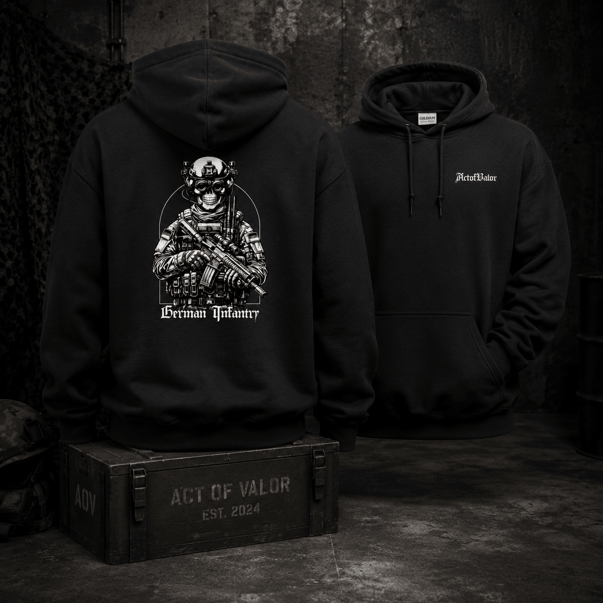 „German Infantry“ Hoodie - ActofValor