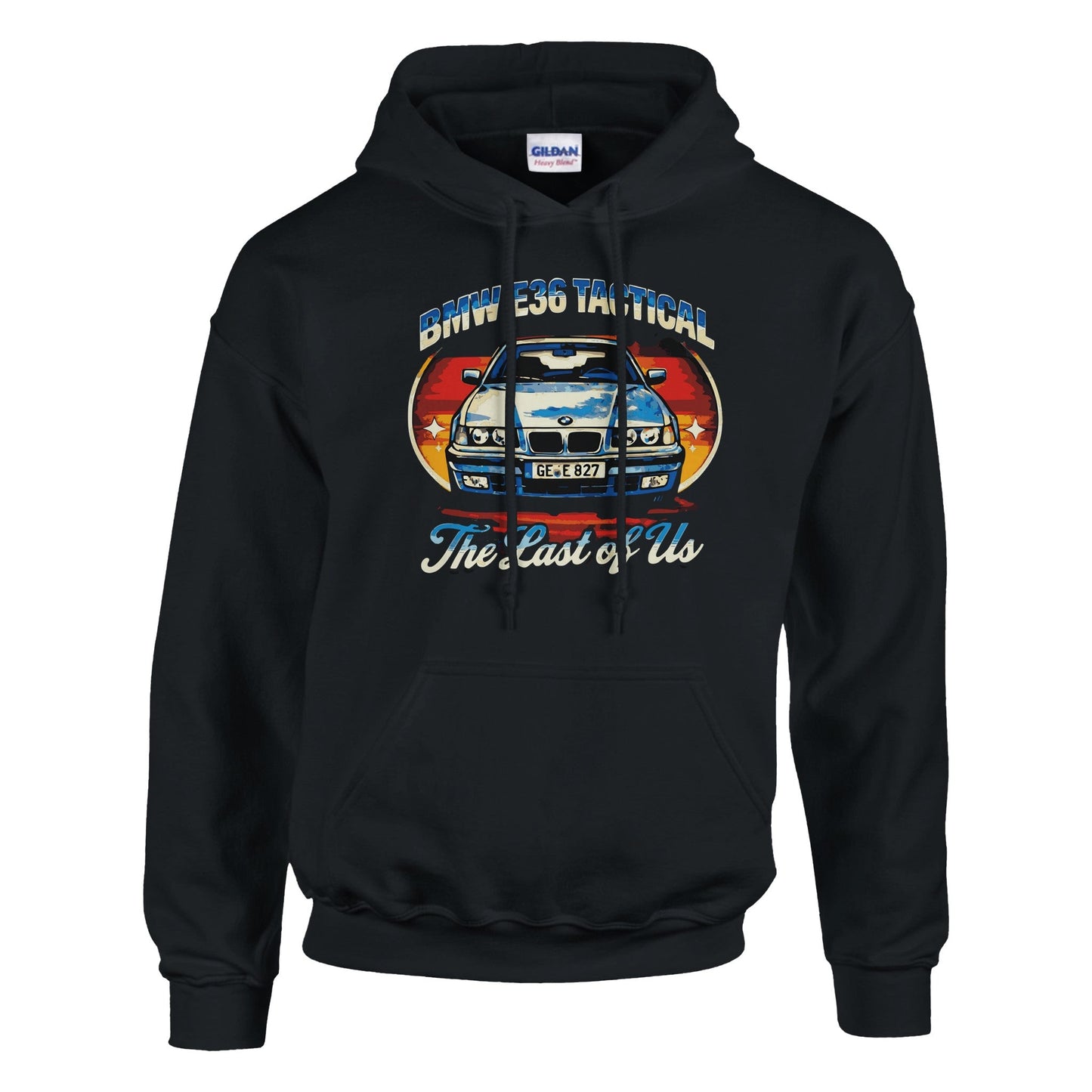 Klassischer Unisex Hoodie | Gildan® 18500 Schwarz - ActofValor
