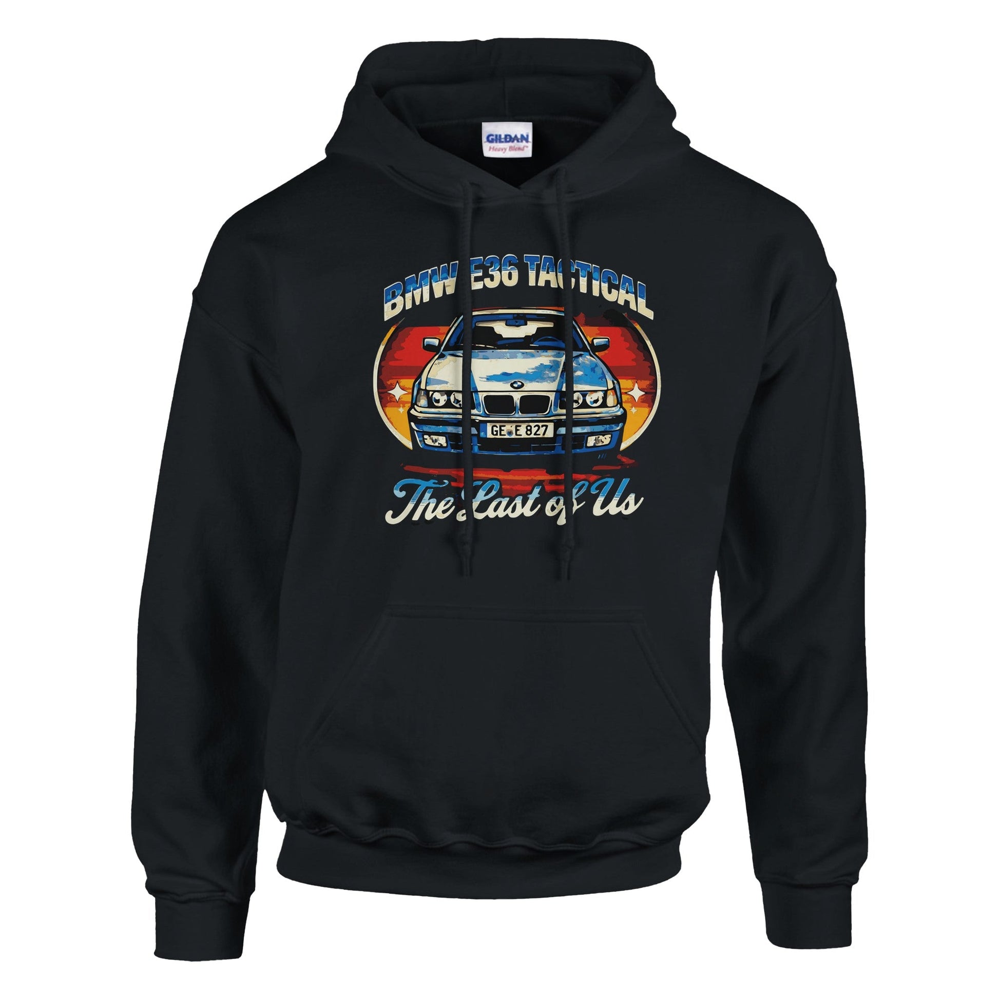 Klassischer Unisex Hoodie | Gildan® 18500 Schwarz - ActofValor