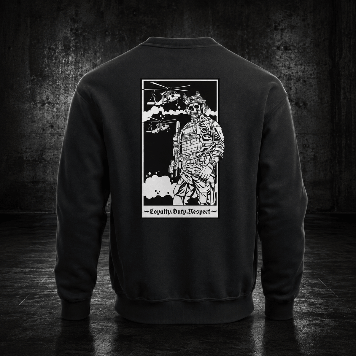 „LOYALTY • DUTY • RESPECT“ Crewneck - ActofValor