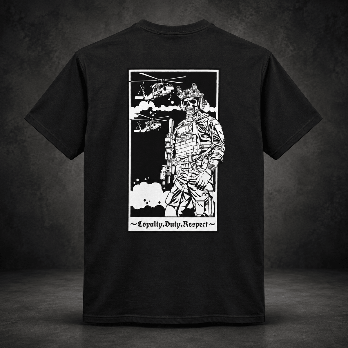 „LOYALTY • DUTY • RESPECT“ T-Shirt - ActofValor