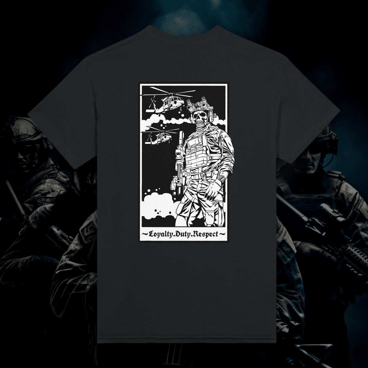 "LOYALTY • DUTY • RESPECT"T-Shirt - ActofValor