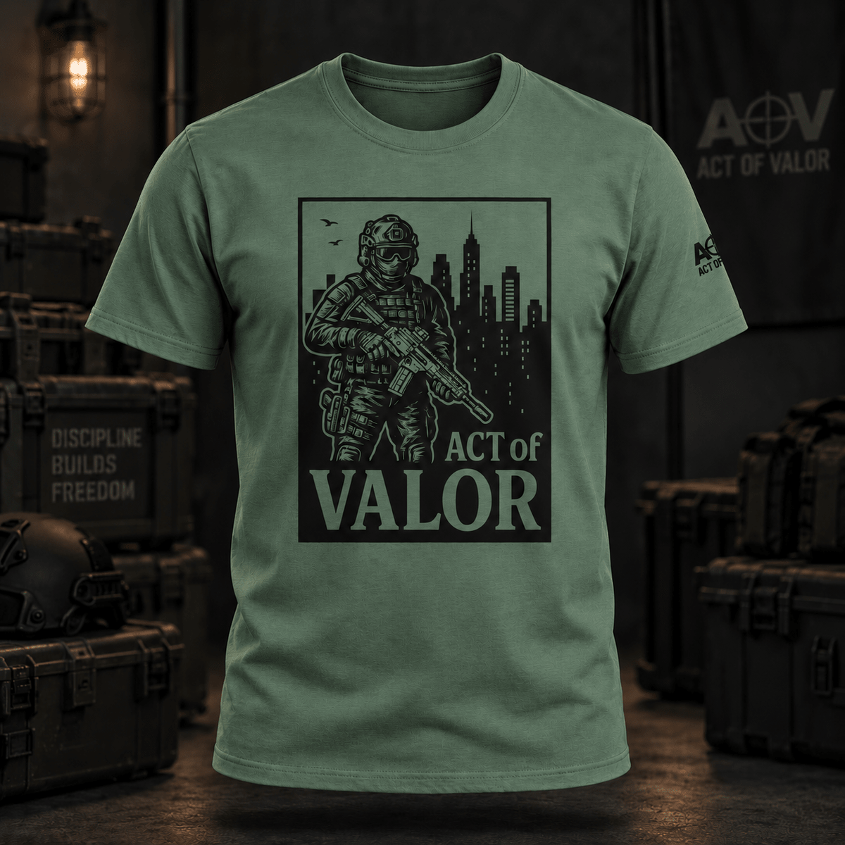 „Zeige Haltung“ Military T-Shirt - ActofValor
