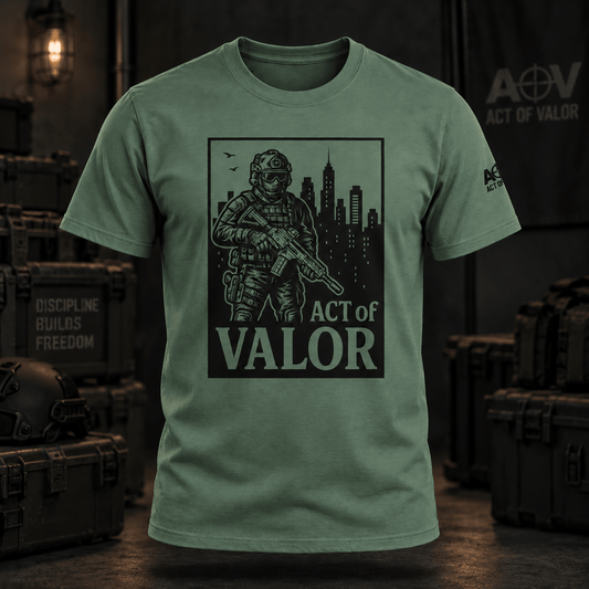 „Zeige Haltung“ Military T-Shirt - ActofValor