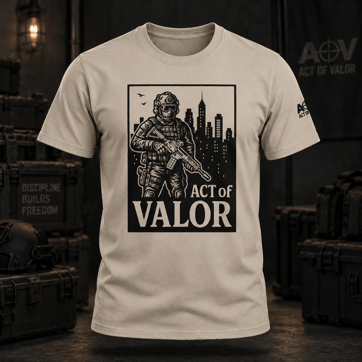 „Zeige Haltung“ Military T-Shirt - ActofValor