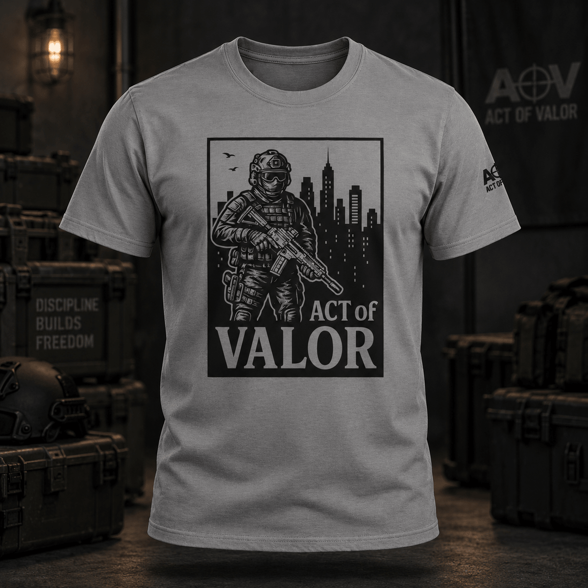 „Zeige Haltung“ Military T-Shirt - ActofValor