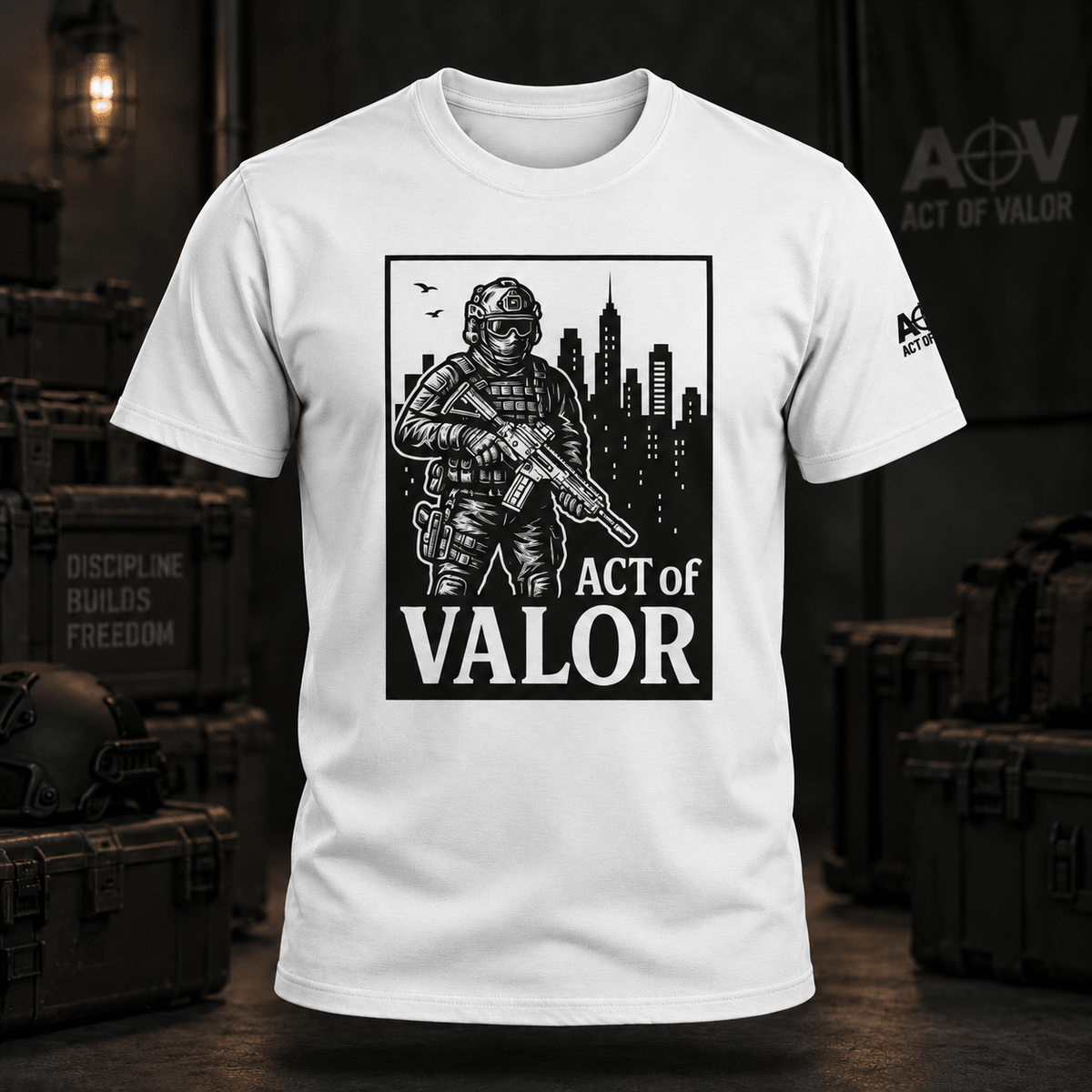 „Zeige Haltung“ Military T-Shirt - ActofValor